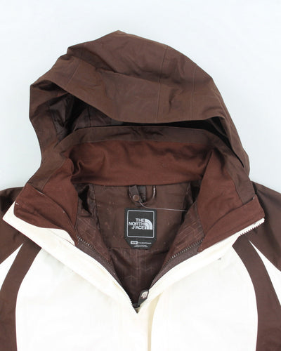 Vintage Women's The North Face Two Tone Hooded Jacket - M