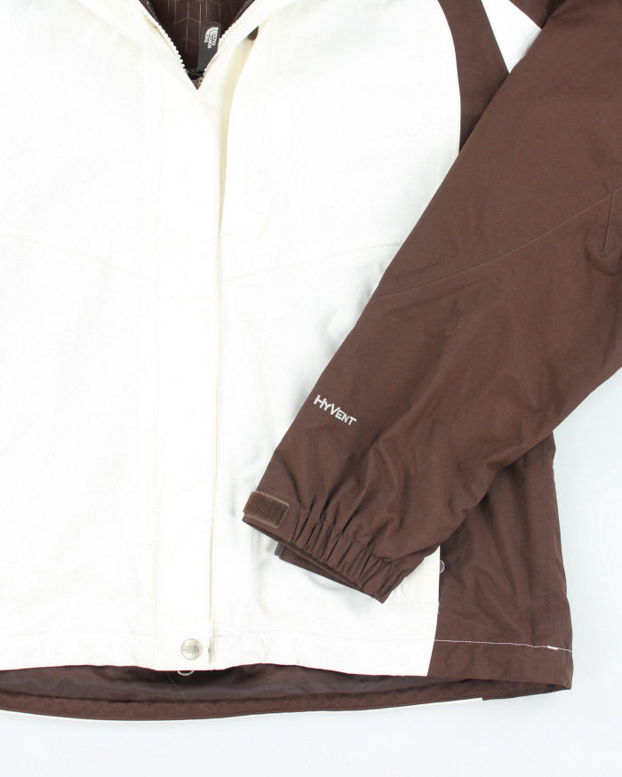 Vintage Women's The North Face Two Tone Hooded Jacket - M