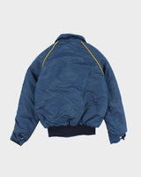 Vintage 80's Jensen Lined Sports Zip Up Jacket - S
