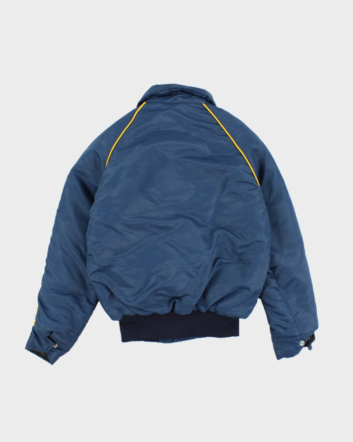Vintage 80's Jensen Lined Sports Zip Up Jacket - S