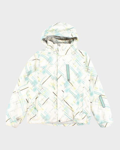 Vintage 2000's Women's The North Face Patterned Ski Jacket - M