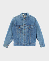 Vintage 90's Women's Levi's Medium Wash Denim Jacket - S