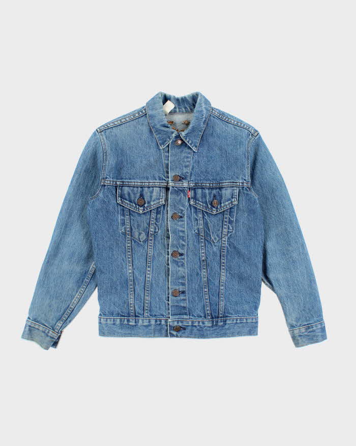 Vintage 90's Women's Levi's Medium Wash Denim Jacket - S