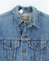 Vintage 90's Women's Levi's Medium Wash Denim Jacket - S