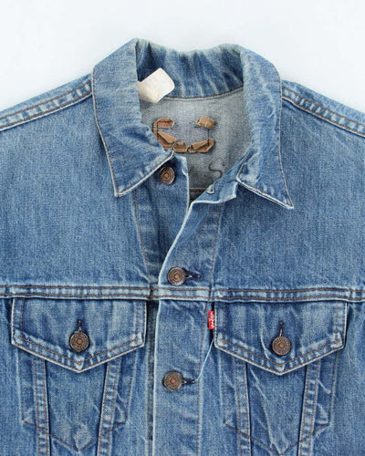Vintage 90's Women's Levi's Medium Wash Denim Jacket - S