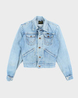 Vintage 70's Wrangler Light Wash Denim Jacket - S