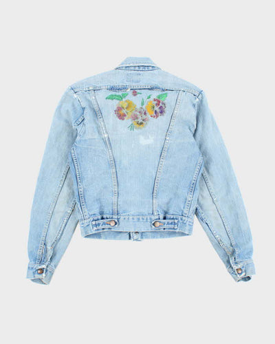 Vintage 70's Wrangler Light Wash Denim Jacket - S