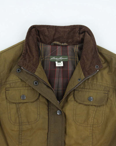 Vintage Women's Eddie Bauer Waxed Multi Pocket Jacket - L