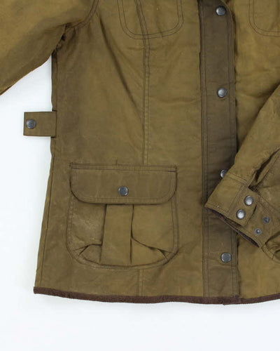 Vintage Women's Eddie Bauer Waxed Multi Pocket Jacket - L