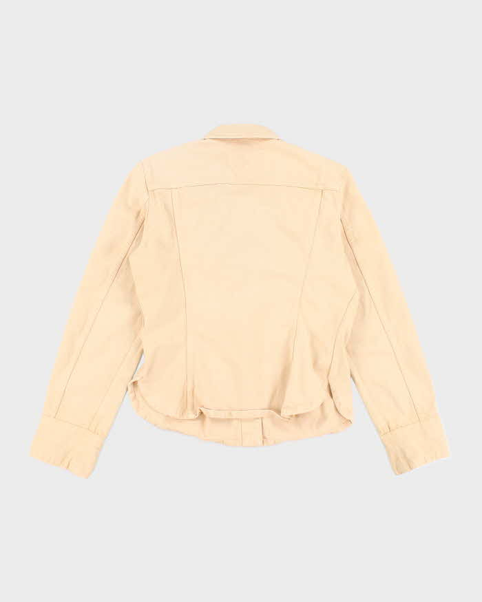 Vintage Women's Kenzo Double Breasted Denim Jacket -  XL