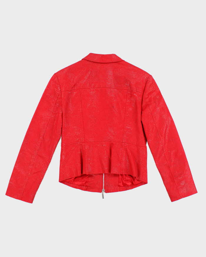 Vintage Y2K Christine Phillipe Textured Harrington Jacket - S