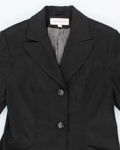 Vintage 90s Jones New York Black Coat - L