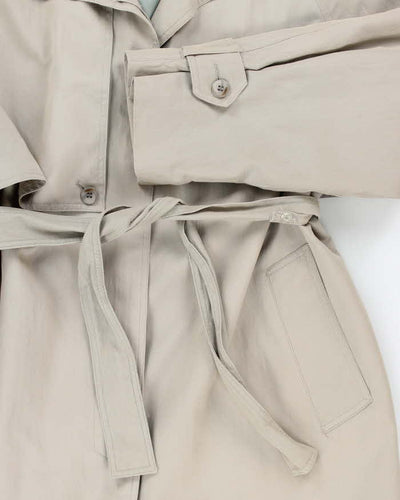 Vintage 90s London Fog Stone Overcoat - L