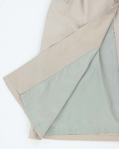 Vintage 90s London Fog Stone Overcoat - L