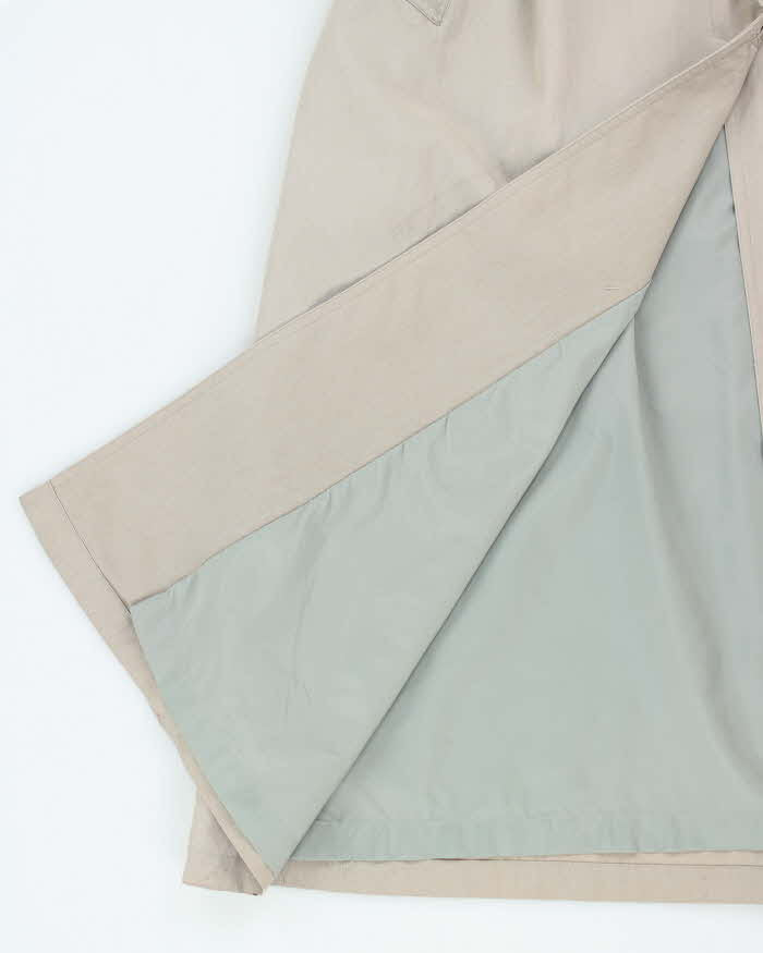 Vintage 90s London Fog Stone Overcoat - L