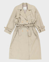 Vintage London Fog Stone Overcoat - XL
