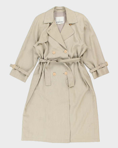 Vintage London Fog Stone Overcoat - XL