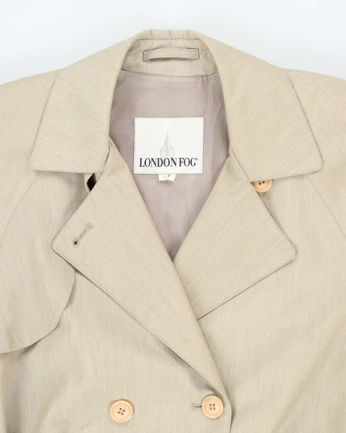 Vintage London Fog Stone Overcoat - XL