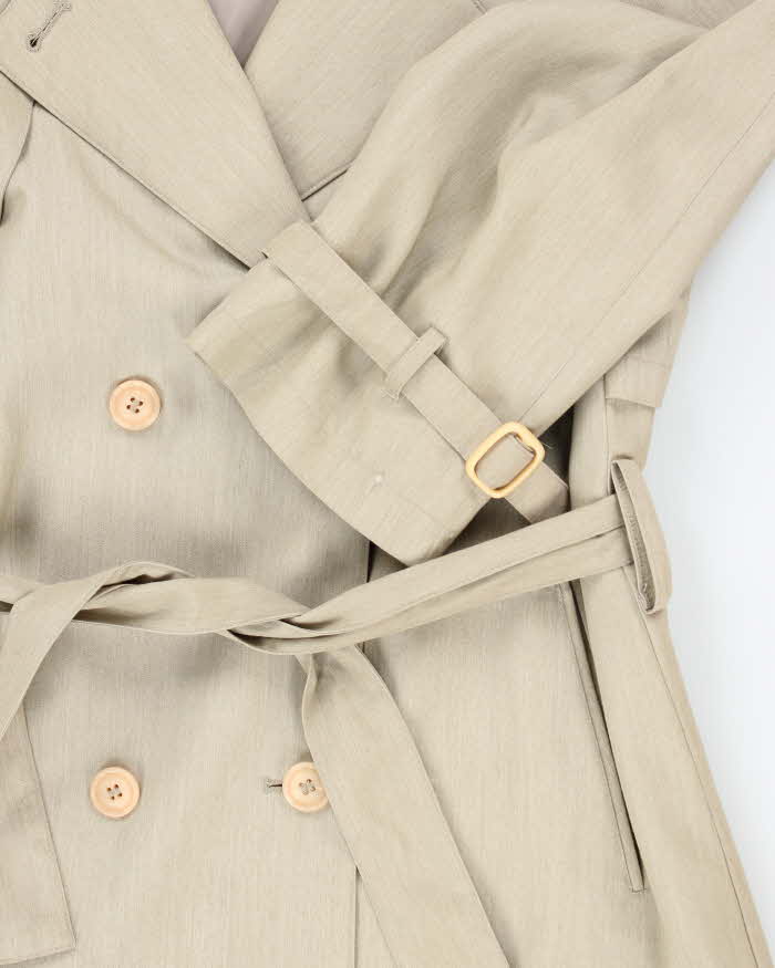 Vintage London Fog Stone Overcoat - XL