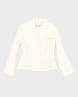 Vintage 2000's Jil Sander Double Breasted Cropped Jacket - S