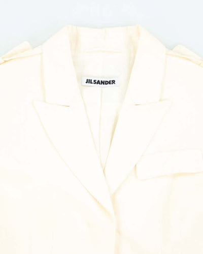 Vintage 2000's Jil Sander Double Breasted Cropped Jacket - S