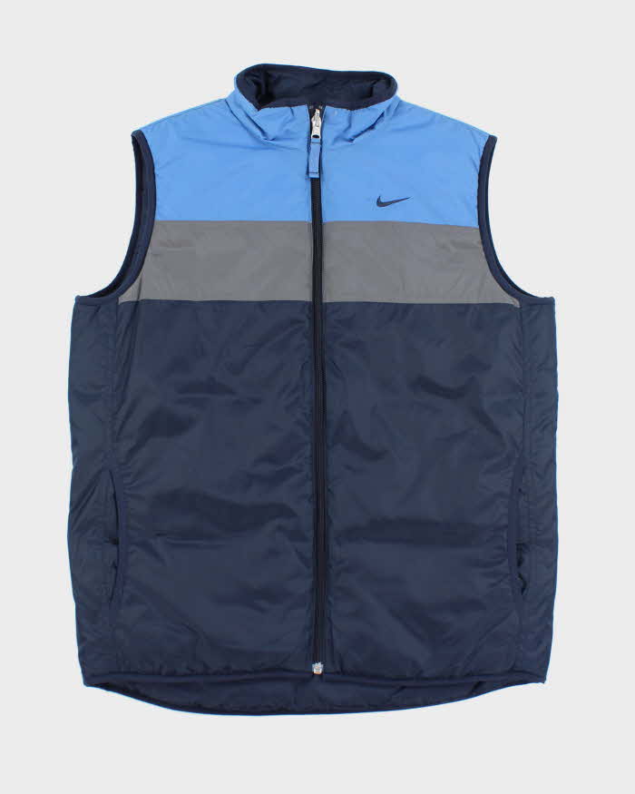 Vintage 2000's Women's Nike Reversible Insulated Gilet - L
