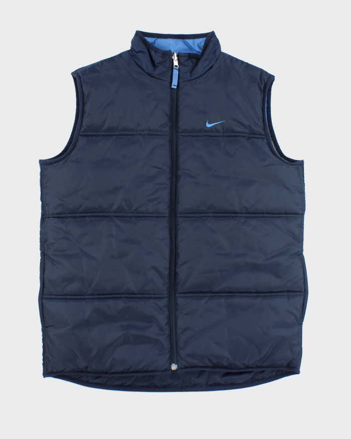 Vintage 2000's Women's Nike Reversible Insulated Gilet - L