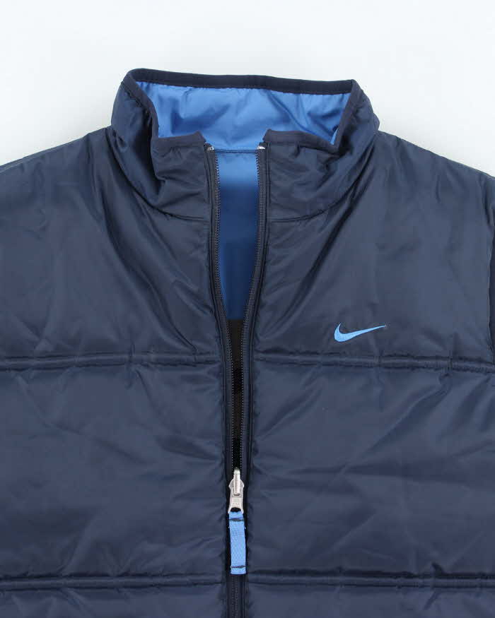 Vintage 2000's Women's Nike Reversible Insulated Gilet - L