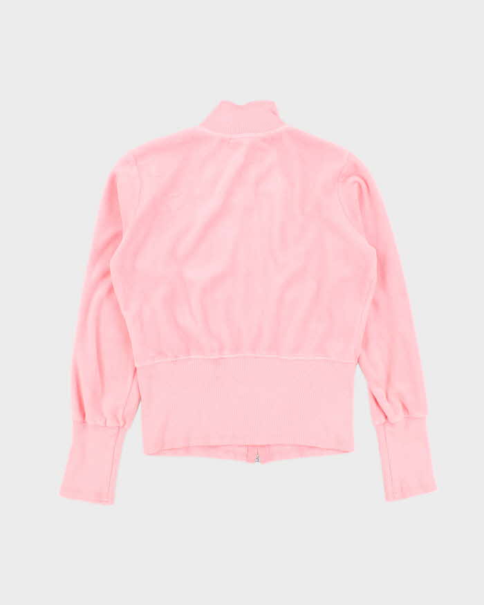 Vintage Y2K BEBE Sequined Zip Up Hoodie - S