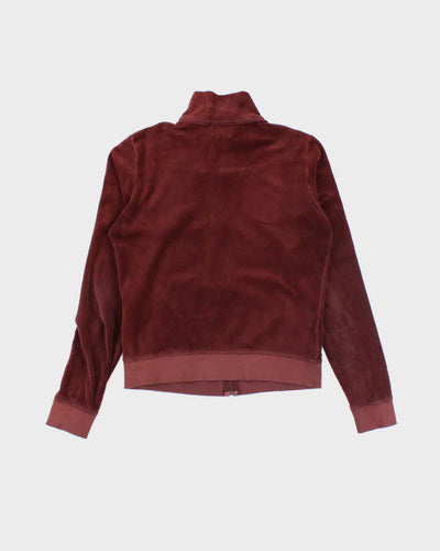 Vintage Y2K Juicy Couture Plain Zip Hoodie - L