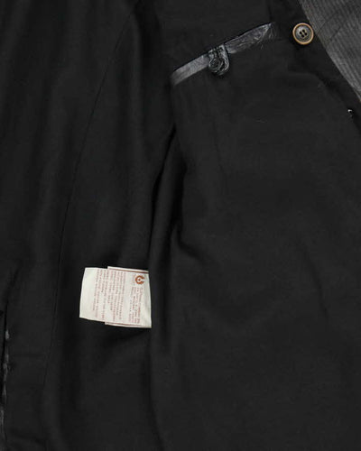 Vintage 90's Women's BNWT Belstaff Double Breasted Leather Jacket - XL