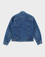 Vintage 90's Women's Levi's Dark Wash Denim Jacket - S