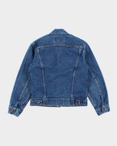 Vintage 90's Women's Levi's Dark Wash Denim Jacket - S