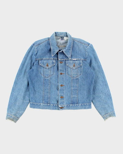 Vintage 80's Wrangler Light Wash Denim Jacket - M