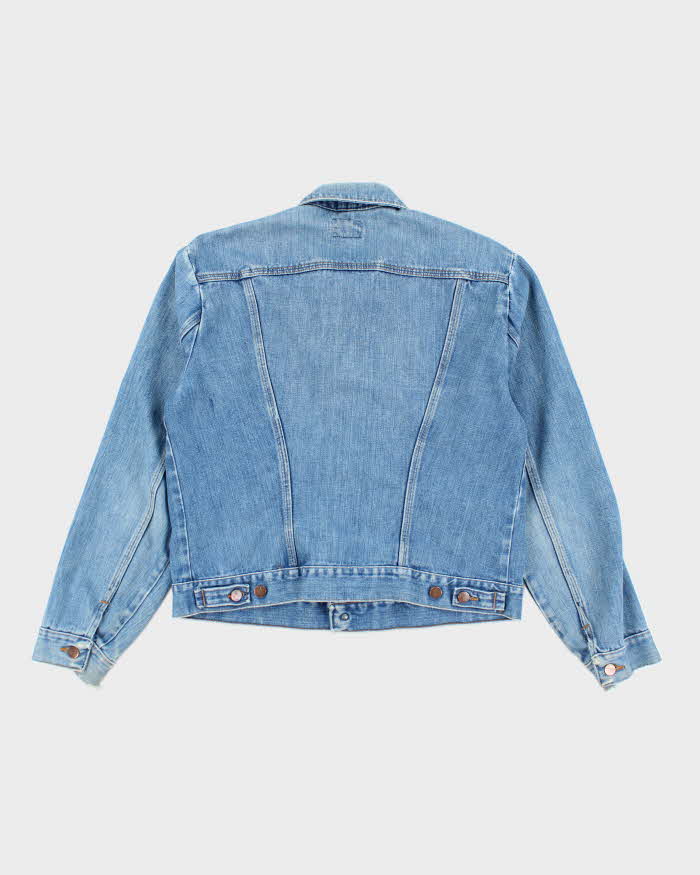 Vintage 80's Wrangler Light Wash Denim Jacket - M
