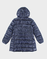 Vintage Women's Moncler Long Insulated Parka Jacket - S