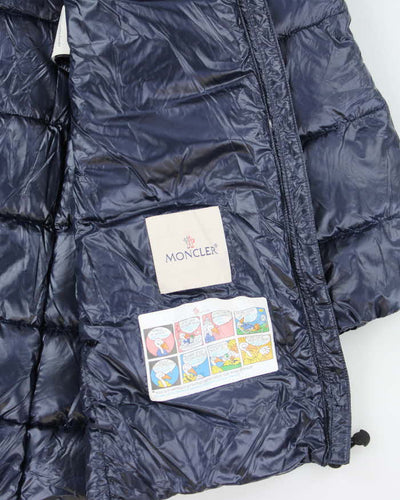 Vintage Women's Moncler Long Insulated Parka Jacket - S