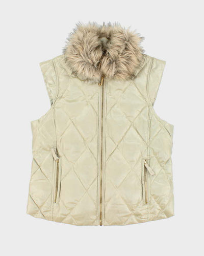 Vintage Y2K Women's Juicy Couture Puffer Gilet - XL