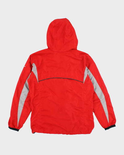 Vintage Women's Columbia Lightweight Hooded Windbreaker Jacket - L