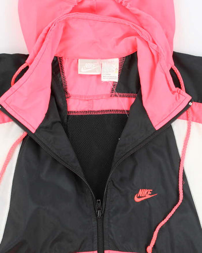Vintage Women's Nike Lightweight Hooded Windbreaker Jacket - S