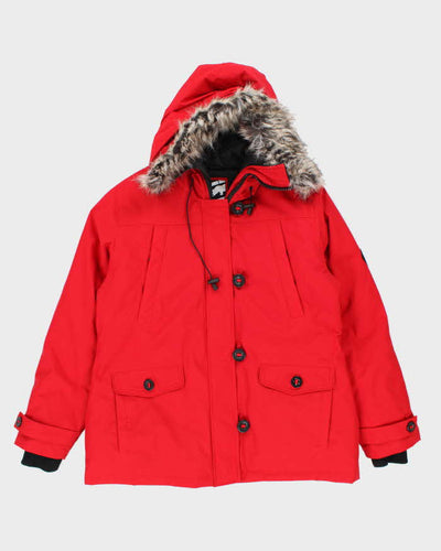 Vintage 2000's Women's Ecko Red Insulated Heavyweight Parka Jacket - XL
