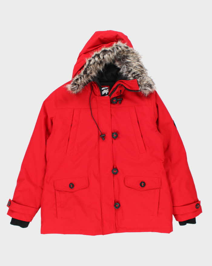 Vintage 2000's Women's Ecko Red Insulated Heavyweight Parka Jacket - XL