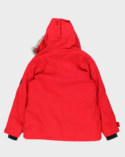 Vintage 2000's Women's Ecko Red Insulated Heavyweight Parka Jacket - XL