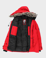 Vintage 2000's Women's Ecko Red Insulated Heavyweight Parka Jacket - XL