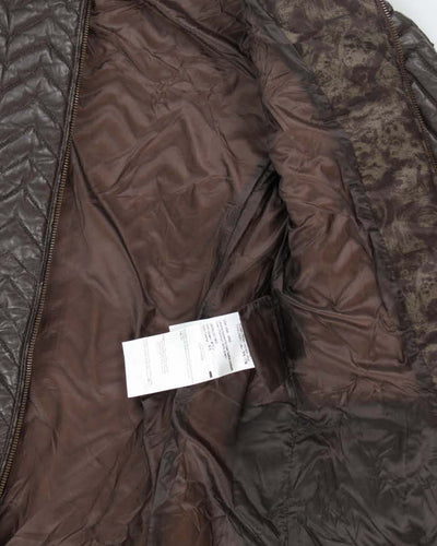 Vintage Women's Moncler Down Filled Insulated Long Jacket - M