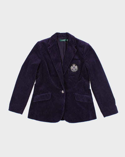 Y2k 00s Ralph Lauren Corduroy Blazer - S
