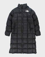 Vintage Women's The North Face Insulated Long Hooded Puffer Jacket - L