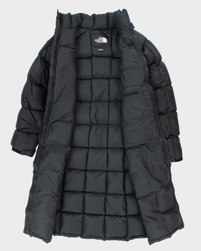Vintage Women's The North Face Insulated Long Hooded Puffer Jacket - L