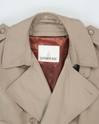 Vintage London Fog Long Trench Coat - L