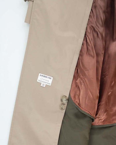 Vintage London Fog Long Trench Coat - L